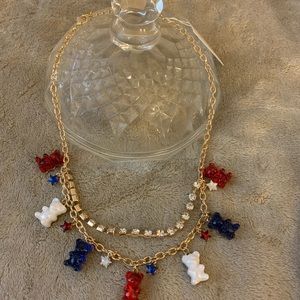 Betsey Johnson gummy bear necklace